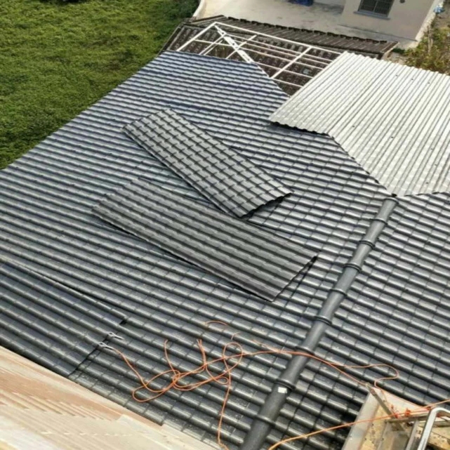 新型建筑材料合成樹(shù)脂瓦，新時(shí)代城市建設(shè)的屋頂瓦