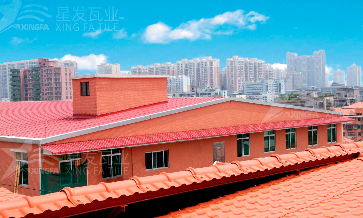 樹脂瓦非常適用于農(nóng)村房屋的改造，既實(shí)用，性價(jià)比又高！